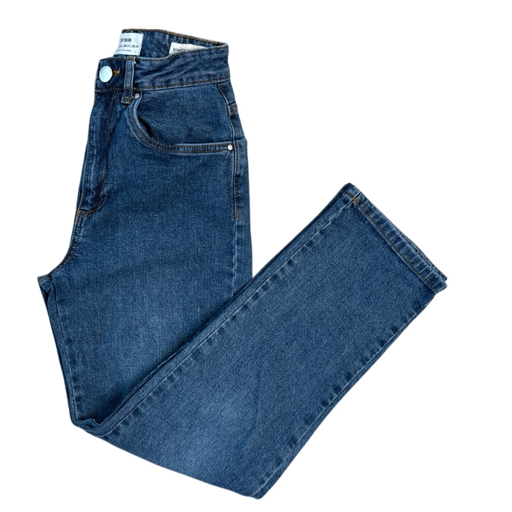 Cotton On Stretch Straight Leg Light Wash Jeans Women’s Size 4